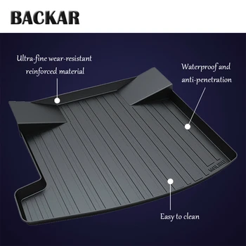

Backa Cargo Rear Trunk Mat Styling Boot Liner Tray For Chevrolet Trax Epica Cruze Captiva Sail Equinox Malibu XL Accessories