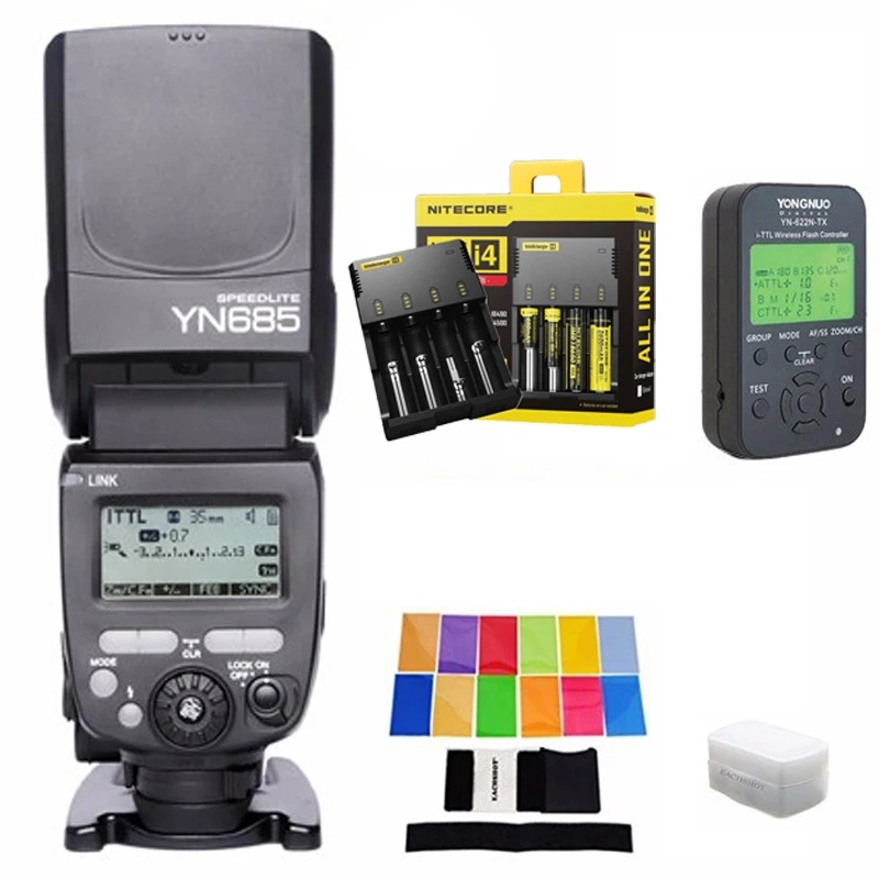 YONGNUO i-TTL Speedlite YN685 YN685N (YN-568EX  )   Nikon DSLR + YN622N-TX +  +  +  