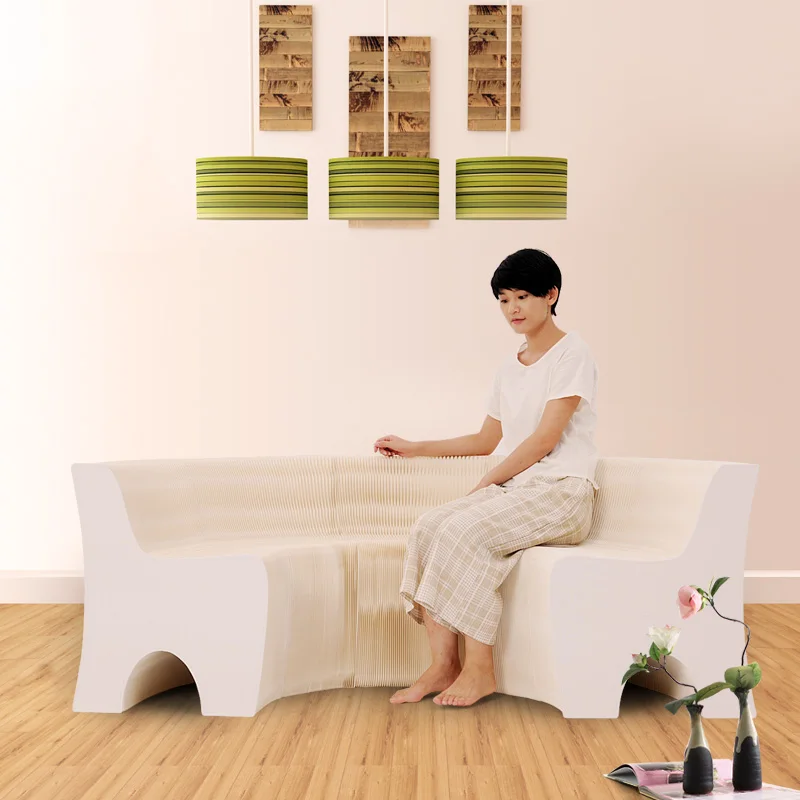 Креативный дизайн современной гостиной спинки дивана практичная мебель экологически чистые мебель творческий диван