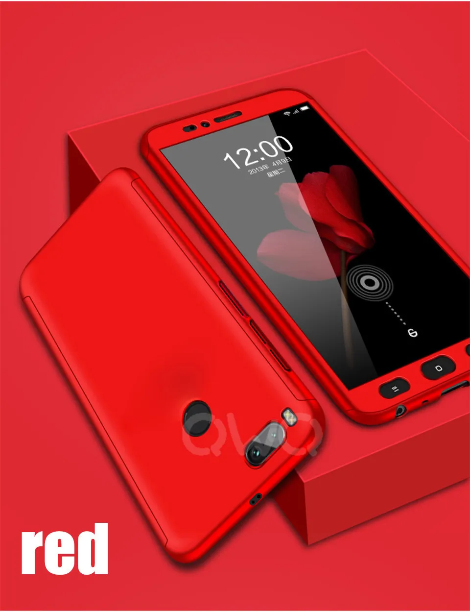 360 Degree Protection Hard Cases For Xiaomi Redmi 4X 4A 5A 5 5 Plus Note 5 5A Shockproof Full Cover  Phone Shell 10