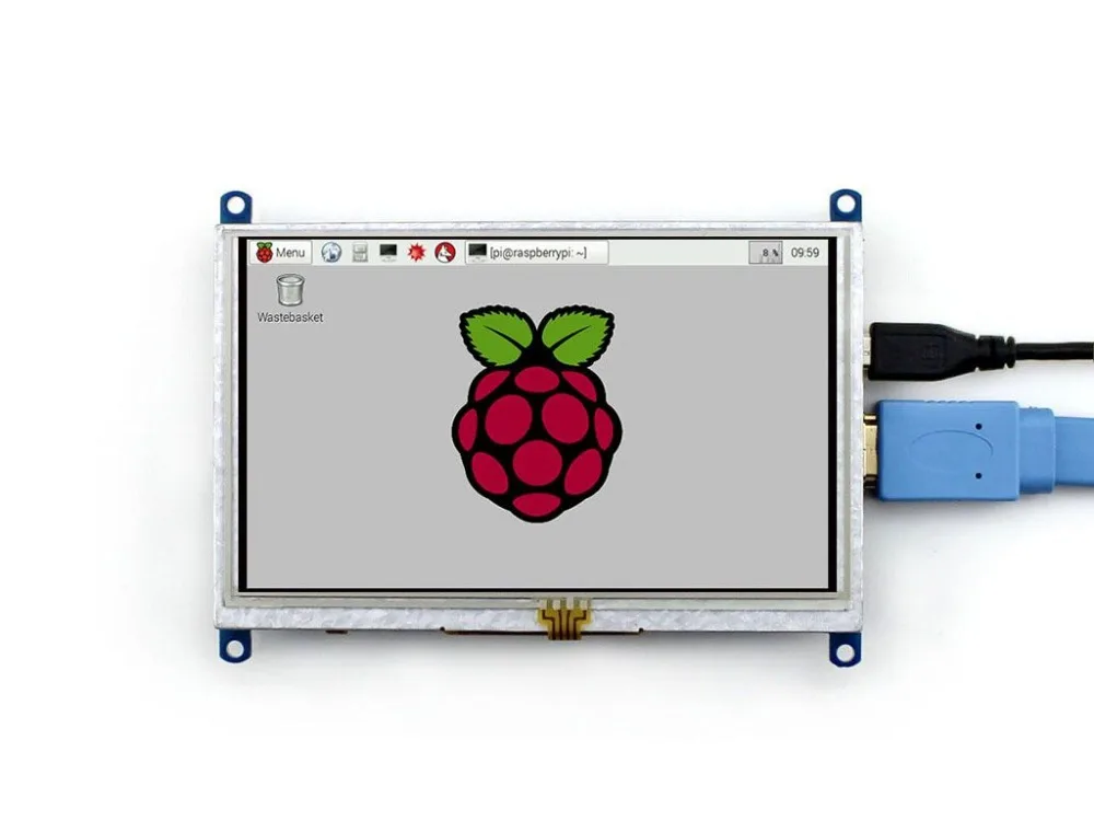5 0 дюймовый TFT 800x480 Hdmi сенсорный экран ЖК дисплей модель монитора для Raspberry pi 2 3 B/B +