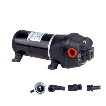 

SURFLO KDP-410A DC 12V electric high pressure diaphragm water pump with internal bypass 100PSI 17LPM water dispensing, marine