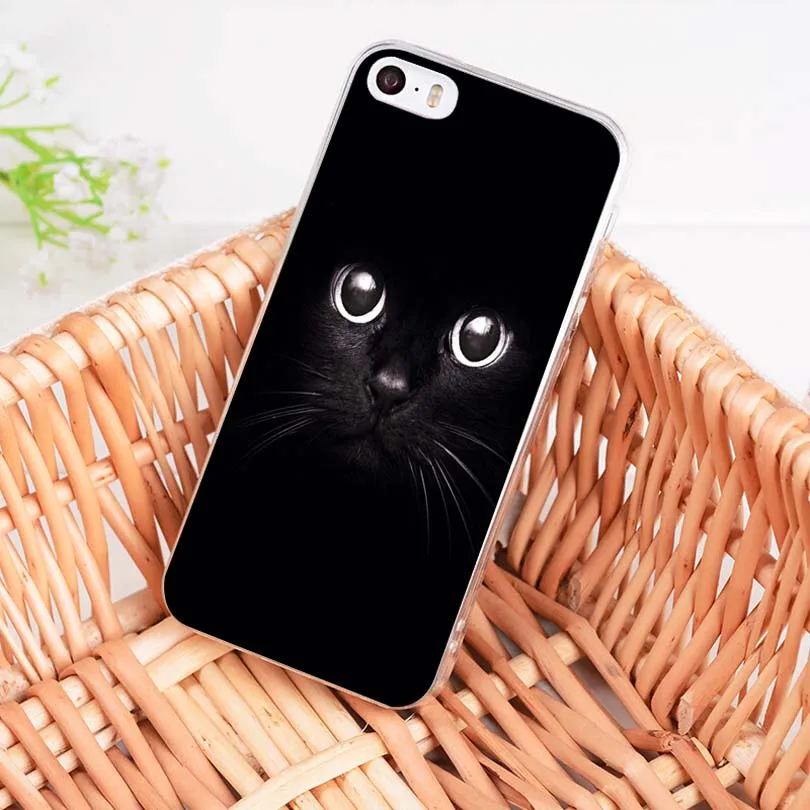 MaiYaCa Черный кот глазящий глаз в продаже! Роскошный классный чехол для телефона iPhone 11 pro 8 7 6 6S Plus X 5 5S SE XR XS MAX