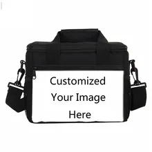 VEEVANV Small Thermo Lunch Bags 1pcs Customized Image Women Thermal Insulated Picnic Cooler Bags Men Portable Food Tote Handbags