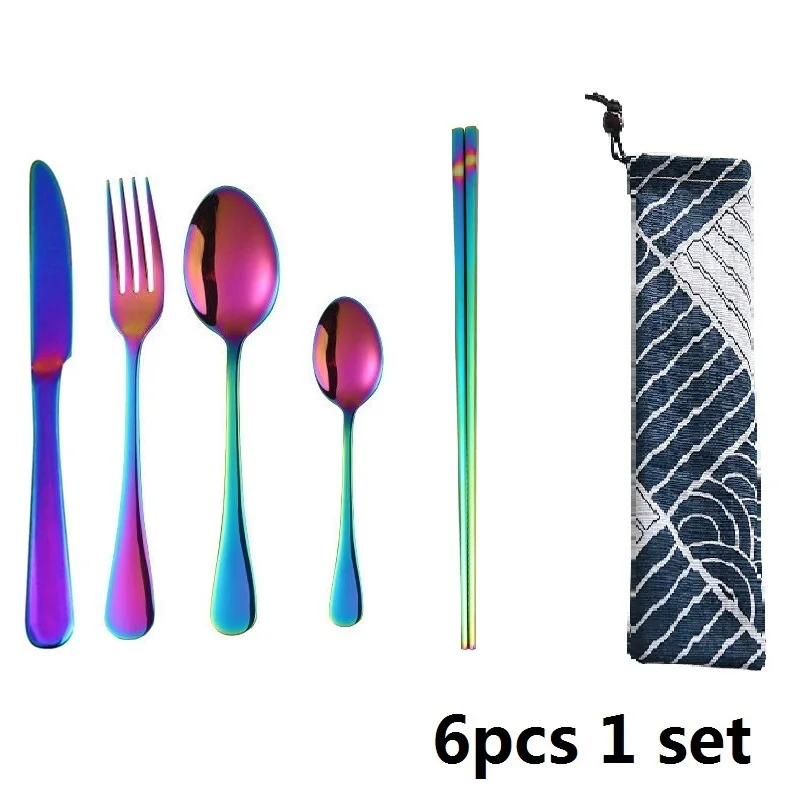 Rainbow flatware set  11 - 