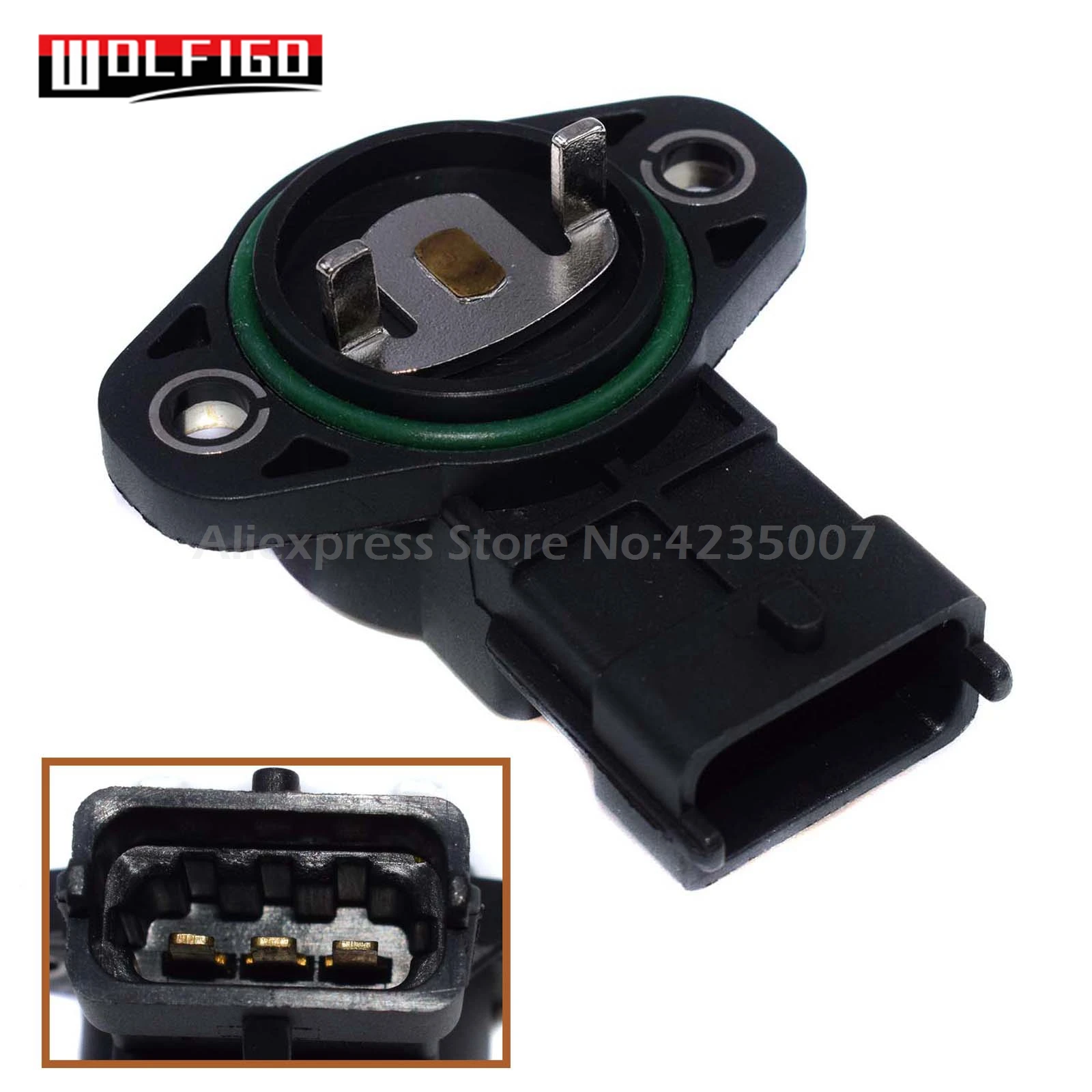 

WOLFIGO 1.5 Bar Throttle Position Sensor TPS for Hyundai GETZ Accent Kia Rio MAGENTIS 35170-26900,3517026900,9600930005
