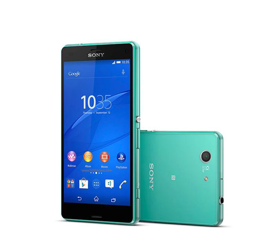 Оригинальный sony Xperia Z3 компактный GSM 4 г LTE Android сотовый телефон Quad-Core 2 ГБ Оперативная память 16 ГБ встроенная память 4,6 "WI-FI gps 2600 мАч Батарея