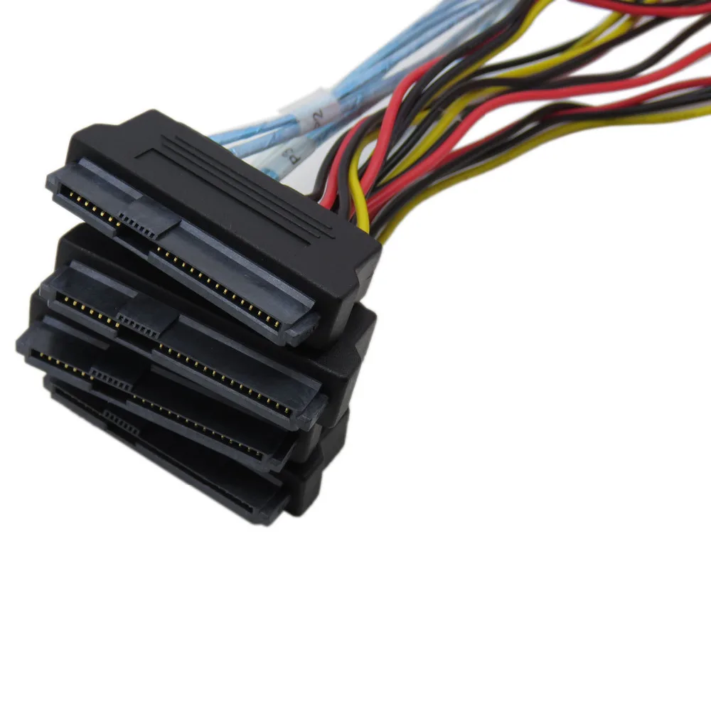 

SFF-8643 TO SFF-8482 computer hard drive data cable mini sas line