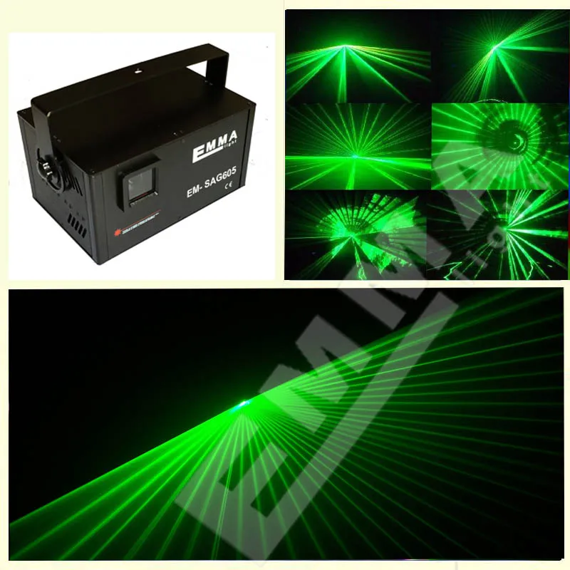 Disco Equipment 500mw Green DJ Mixing Laser Lights Showin Stage