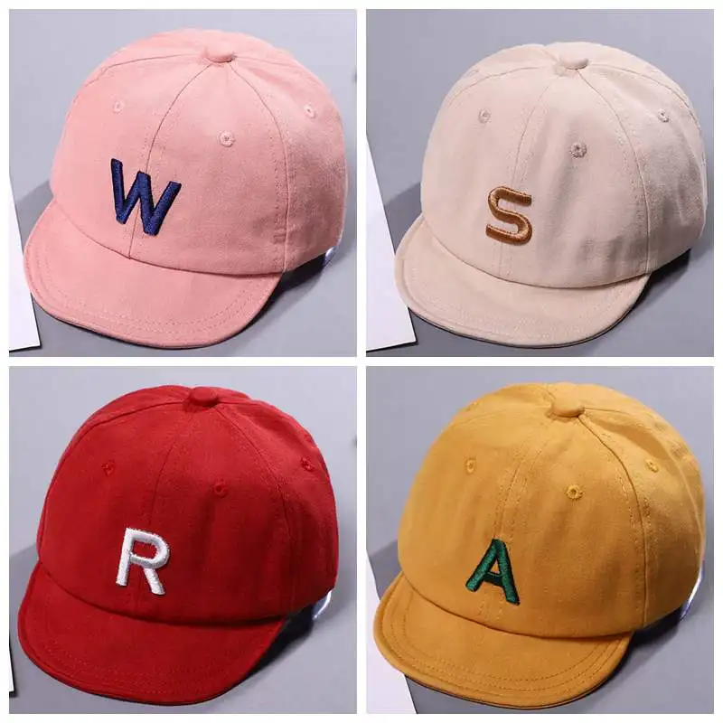 

Cute Baby Cap Summer Kids Letter Embroidery Baseball Cap Baby Boy Girl Outdoor Cartoon Sun Hat