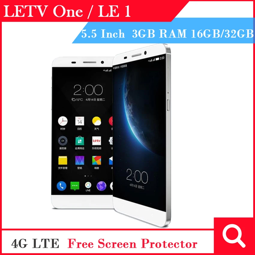Original LETV One LE1 X600 4G LTE Smartphone MTK6795 Helio X10 2.0GHz Octa Core 5.5 Inch FHD Screen Android 5.0 3GB/32GB | Мобильные