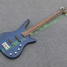 Индивидуальные прибыл электрический бас из красного дерева тела+ коробка пены F-1894