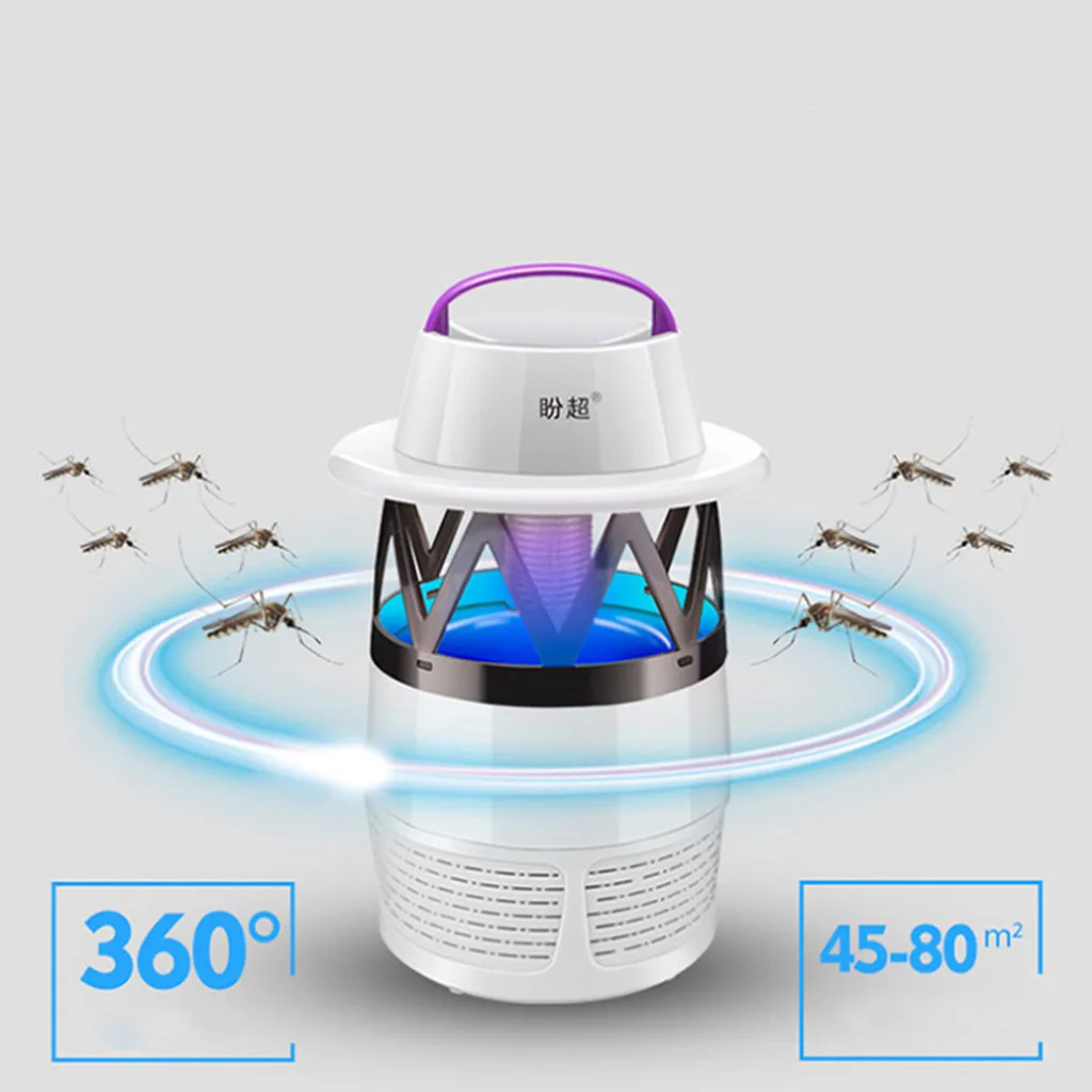 

Dropshipping Mosquito Killer Light 5W USB Smart Optically Controlled Insect Killing Lamp