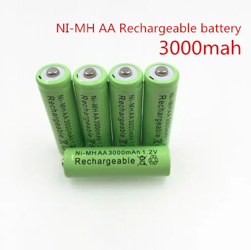 Dolidada новая AA батарея 3000 mAh аккумуляторная батарея Ni-MH 1,2 V AA батарея для часов, мышей, компьютеров, игрушек так далее