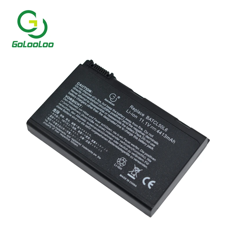 Golooloo аккумуляторная батареядля ноутбука acer Aspire 5515 5650 5630 5680 9110 9120 9810 9920G BATCL50L6 9800 BATBL50L6 5610 3100 3690 5100