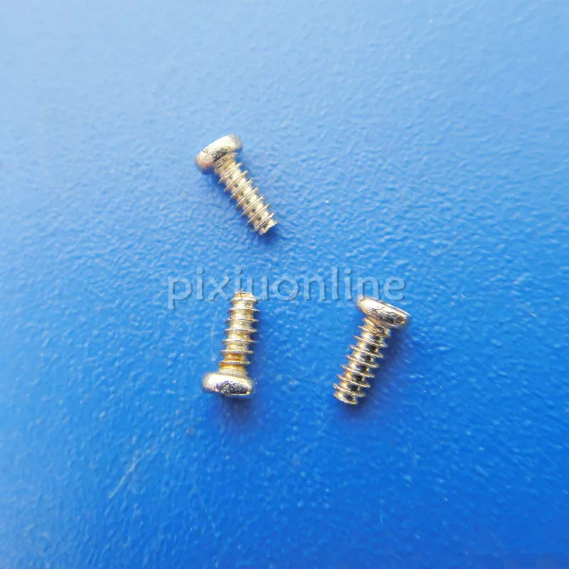 10pcs J197 Micro Zinc Alloy Screws Model M1.6*4 Philip's Head Metal Screw for DIY Model Making Free Shipping Russia