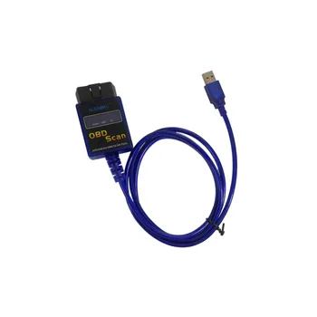 

ALBABKC OBD SCAN black mini ELM327 USB Auto diagnostic scan tool J1850