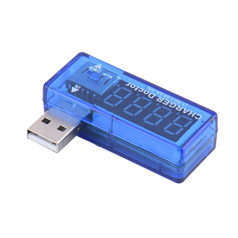 

1Pcs Current Voltage Meter Charging Detector Mobile Power Current And Voltmeter Ammeter Voltage USB Charger