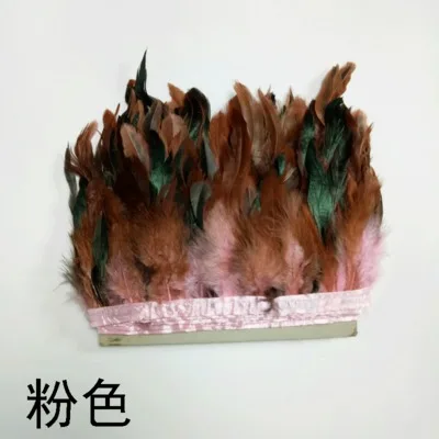 5 ярдов наряд из павлиньих перьев рукоделие перья украшения Качество производство одежды перья для рукоделия 4-8 дюймов ширина