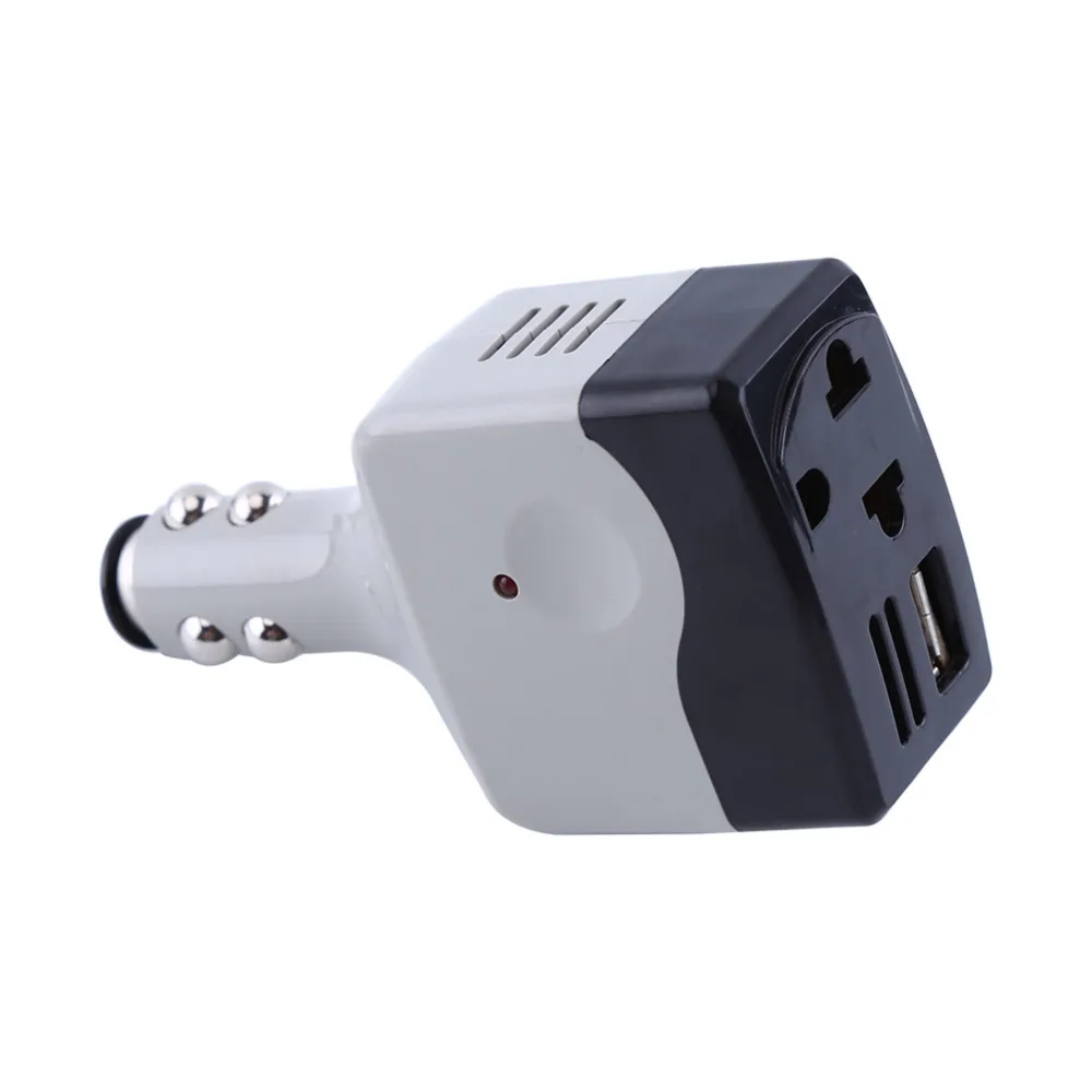 

New Car Power Inverter Adapter 12v/24v to 220V Auto Car DC to AC Power Converter Adapter with USB Charging Port