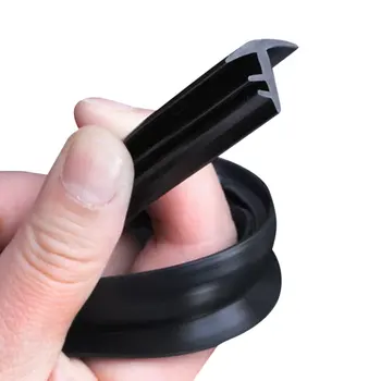 

1.6m Universal Car Front Windshield Glass Sealing Strip Sound Insulation Rubber Strip Gap Plug Car Accessories