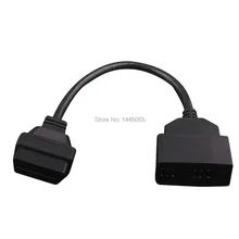 Toyota 22 Pin To 16 Pin Female OBD 2 obdii obd2 Cable Connector Adapter Cable Car Diagnostic Tool