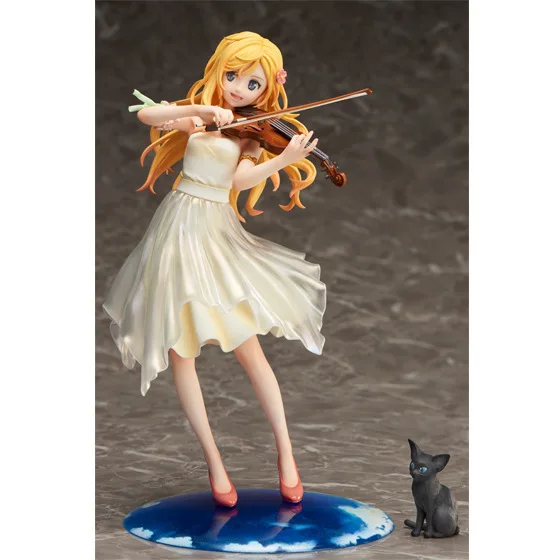 Фигурка ваша ложь в апреле Arima Kousei Miyazono Kaori фигурка скрипка Униформа 22 см ПВХ экшн