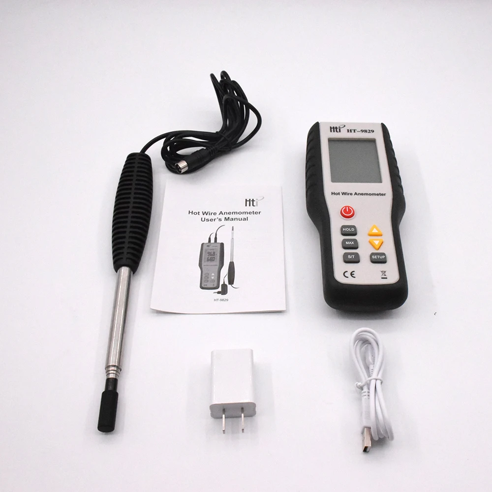 

Digital Wind Speed Tester Anemometer Gauge Diagnostic Tool Air Wind Velocity Records Recall&Data Hold Wind Speed Meter