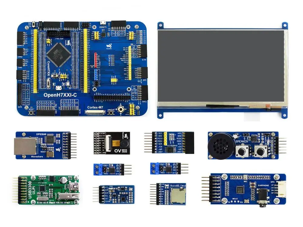 US $146.07 Waveshare OpenH743IC Package B STM32H7 Development Board