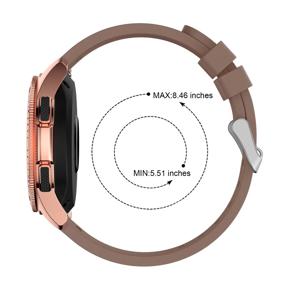 Replacemet strap for Samsung Galaxy Watch 42mm wrist 20mm smart watchband for Samsung Gear S2 Classic R732 Bracelet new Silicone