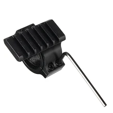 3 шт. тактический 30 мм винтовка Воздушный пистолет крепление охотничий круг адаптер трубка фонарь-лазер 20 мм Вивер Пикатинни аксессуары