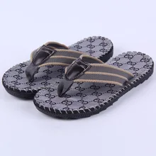Men’s Flip Flops Beach Sandals Shoes Summer Fashion Design Flip Slippers Chinelo Masculino Slip On Shoes Men Flats NSX33