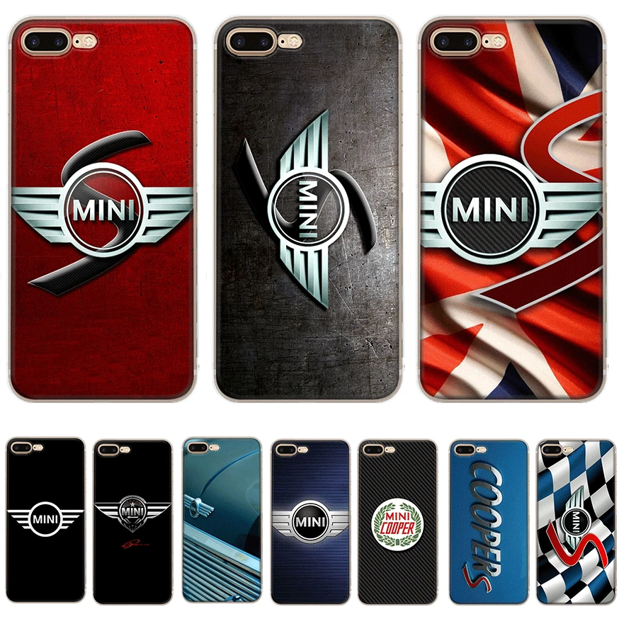 

Mobile Phone Case for iPhone 6 6s 7 8 Plus iPhone 11 Pro XR X XS Max 5 5s SE Cover New Mini Cooper