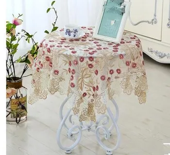 

table cloth European style garden cloth, bedside cupboard cover, cloth table cloth, round tablecloth