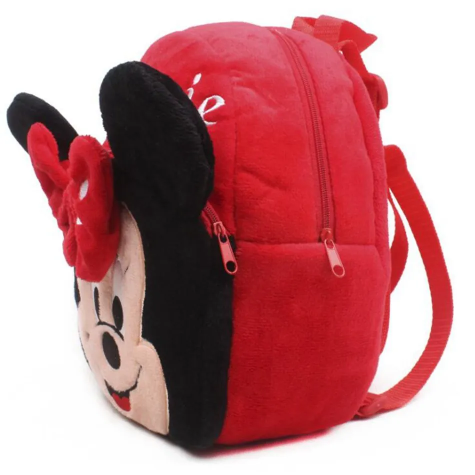  Cartoon School Backpack Cute Minnie Plush Kids Baby Bags For Kindergarten Schoolbag Children Backpa - 32829693665