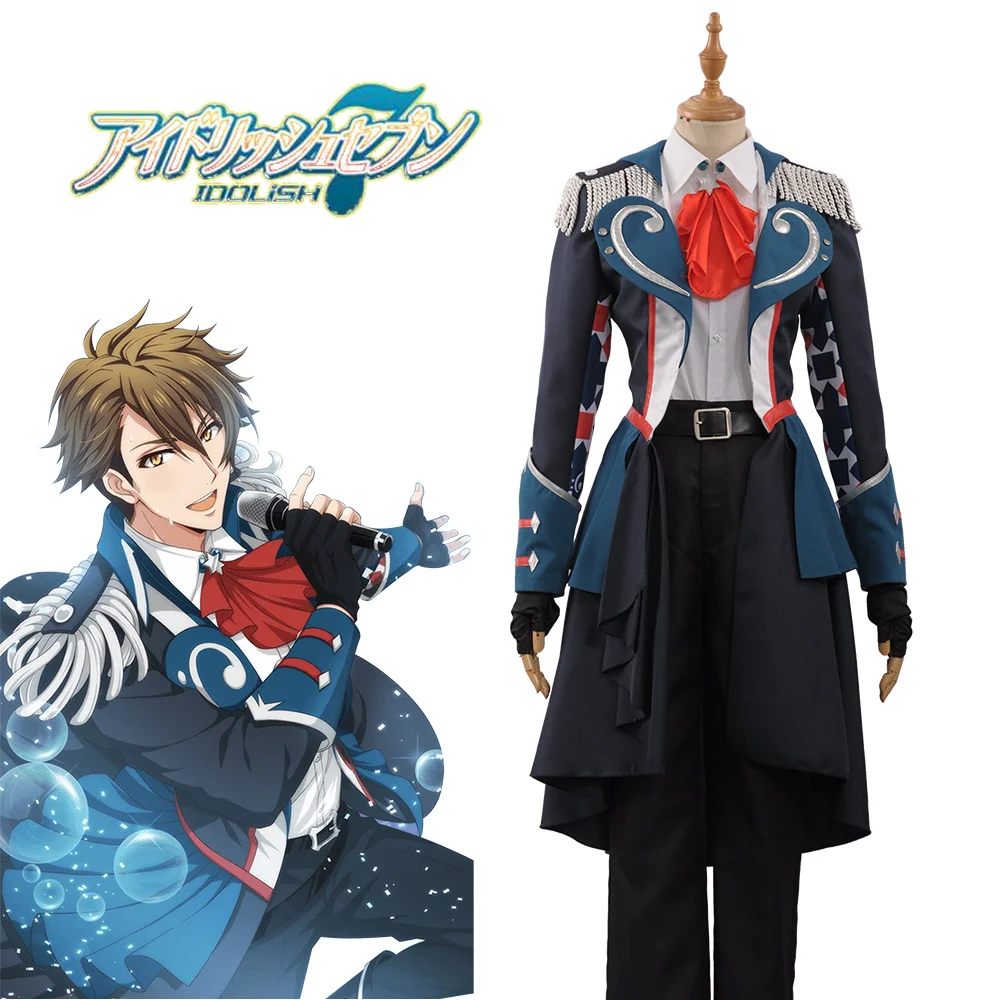 Аниме! Idolish7 триггер Ryunosuke Tsunashi sj униформа Косплей Костюм Хэллоуин наряд