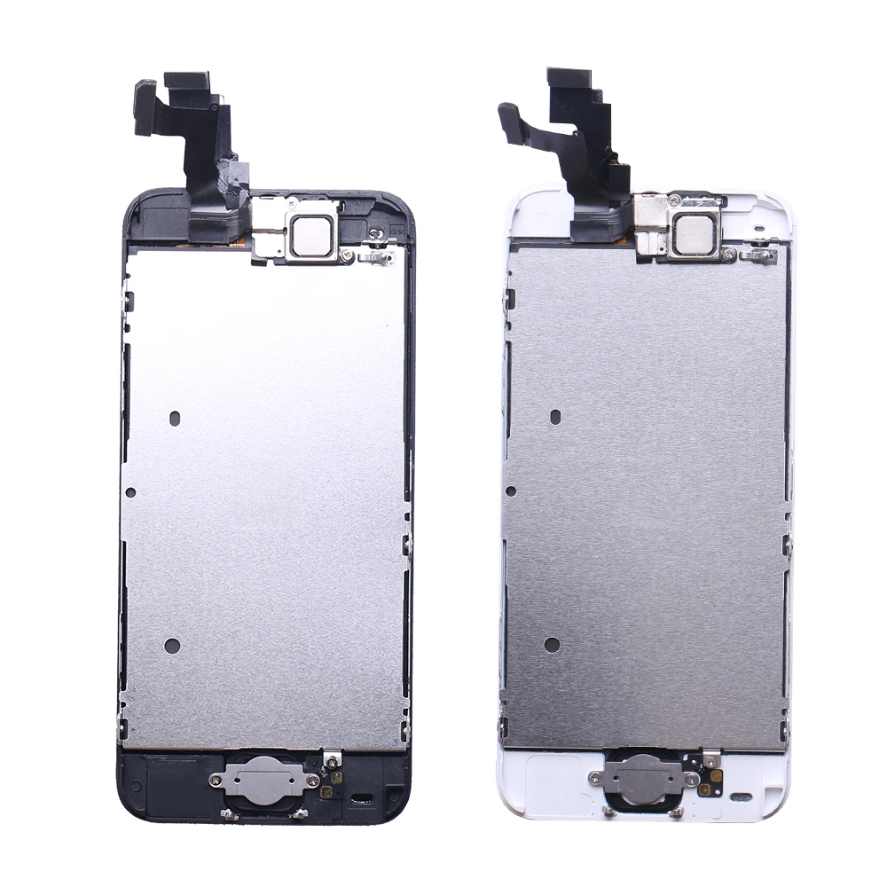 AAA +++ ЖК дисплей в сборе для iPhone 5c модуль с заменой дигитайзера и кнопкой возврата