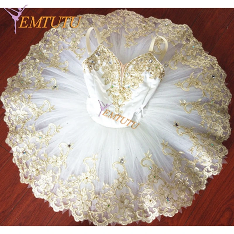 White and gold tutu Clearance