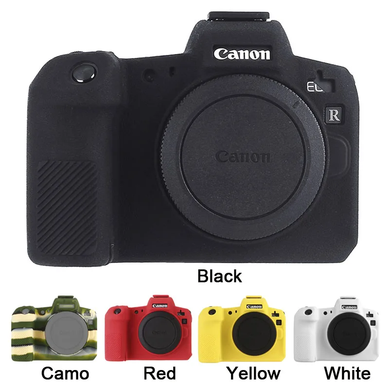 

Rubber Silicon Case Soft Body Cover Protector Skin for Canon EOS R EOS RP DSLR Camera