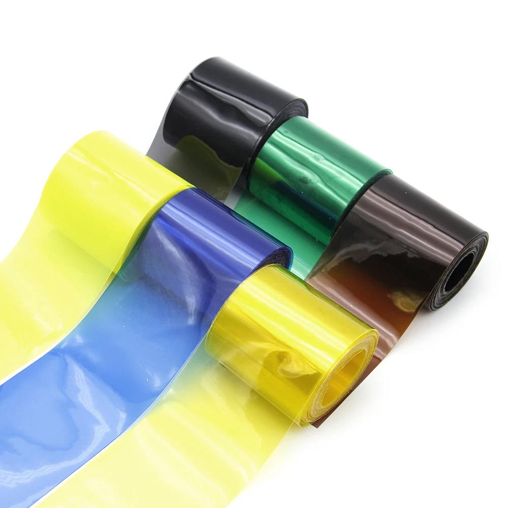 

david angie 5y/roll 3" 75mm Jelly PVC Leather Ribbon DIY Home Decorative Bows Bag Shoe Handmade Material,5Yc6723