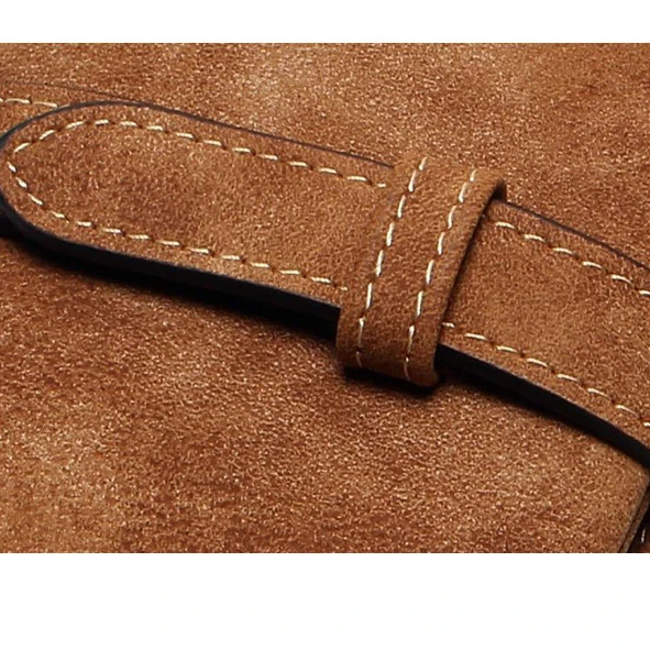 Women's Rugged Zipper Wallet (Cruelty Free Leather) (5)