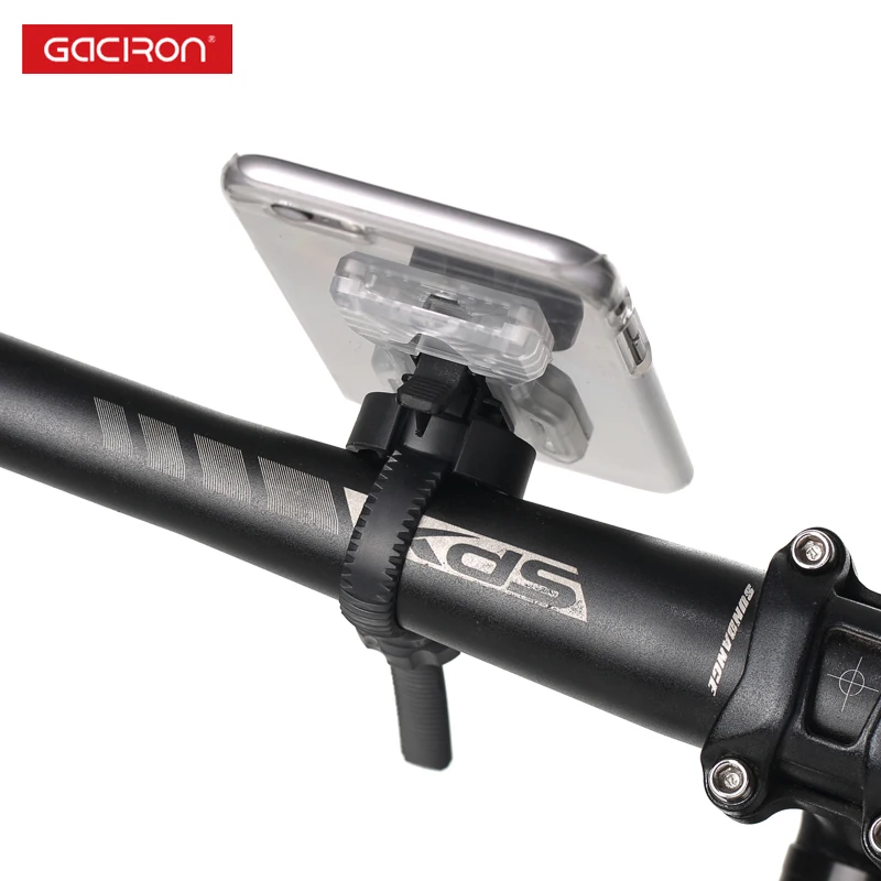 Discount Gaciron H03 Bicycle Bike Phone Holder Road Bike Mobile Phone Handlebar stand Rotation Holder Mount Ride Bike accessories 0