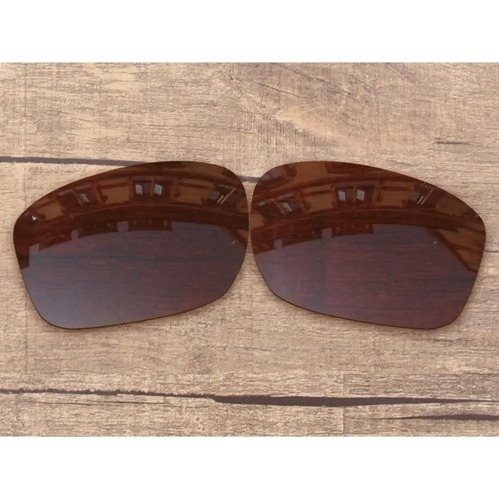 

Vonxyz Bronze Brown Polarized Replacement Lenses for-Oakley Sliver Frame