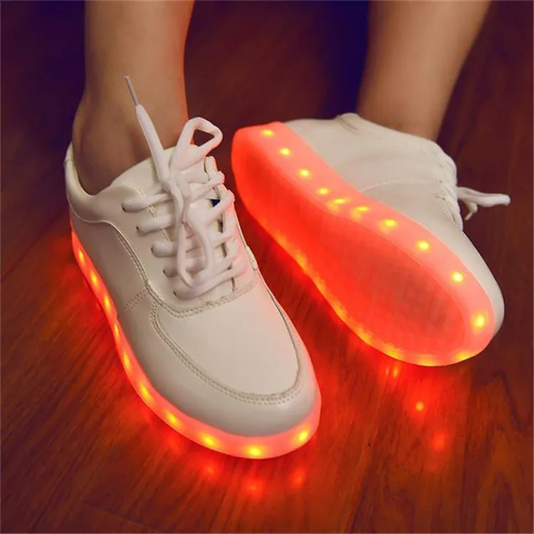 Chaussure Led Femme Glowing Shoes With Lights Up Led Luminous Shoes Led  Shoes For Adults Led Shoes For Adults Neon Basket Led - Non-leather Casual  Shoes - AliExpress