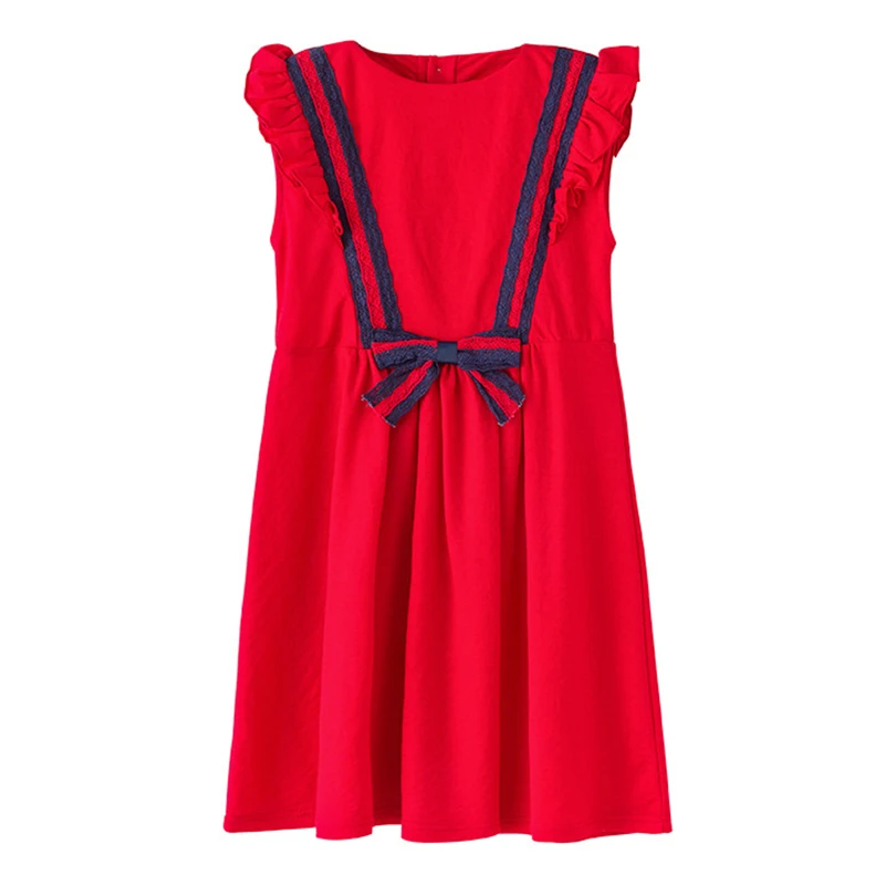 

Fashion Kids Dresses for Girls Summer Dress 19 Cotton Lace Princess Costume Children Preppy Style School Wholesale