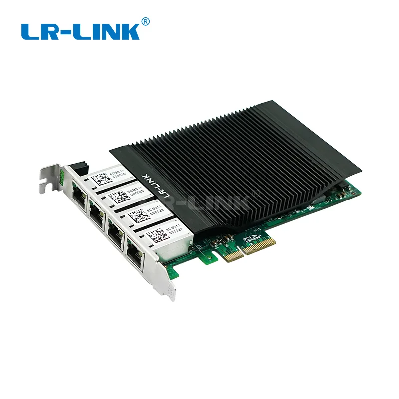 LR-LINK 2004PT-POE POE+ Gigabit Ethernet четырехпортовое устройство захвата изображений карта промышленная плата pci-Express видеосъемка Intel I350
