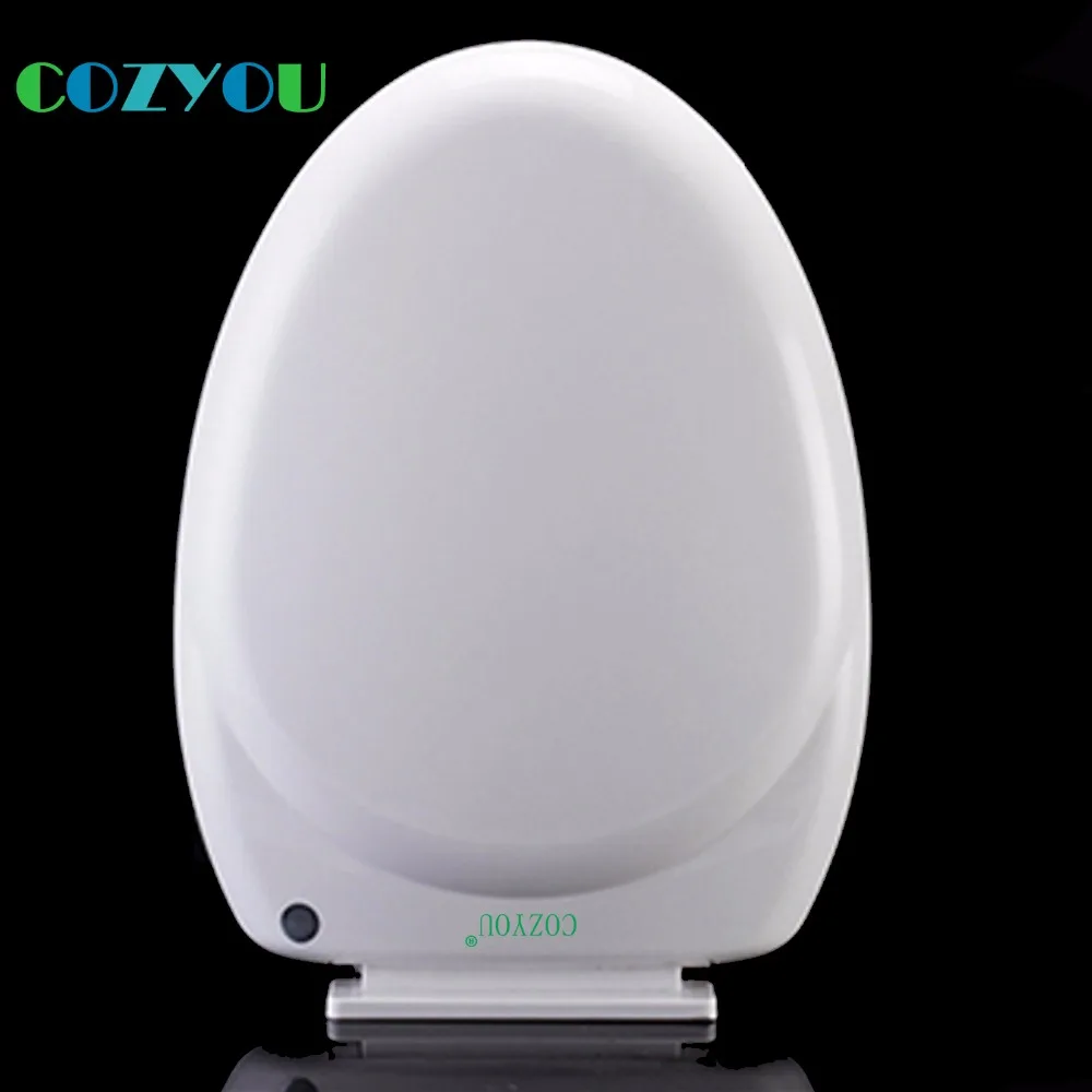 

White U Elongated soft Close PP Toilet seat cover Quick Release Easy Clean length 452 to 499mm,width 348 to 368mm GBP17330PV