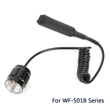 Дистанционно Управляющее давление переключатель для WF-501B фонарик тактический переключатель для 501B светодиодный фонарь задний переключатель