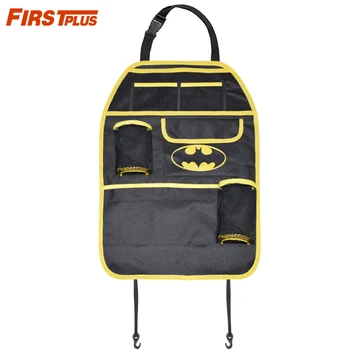 

Multi Pockets Car Back Seat Organizer Child Kicking Mat Backseat Protector Case Cover For Drinks Snacks Toy Books Catoon Styling