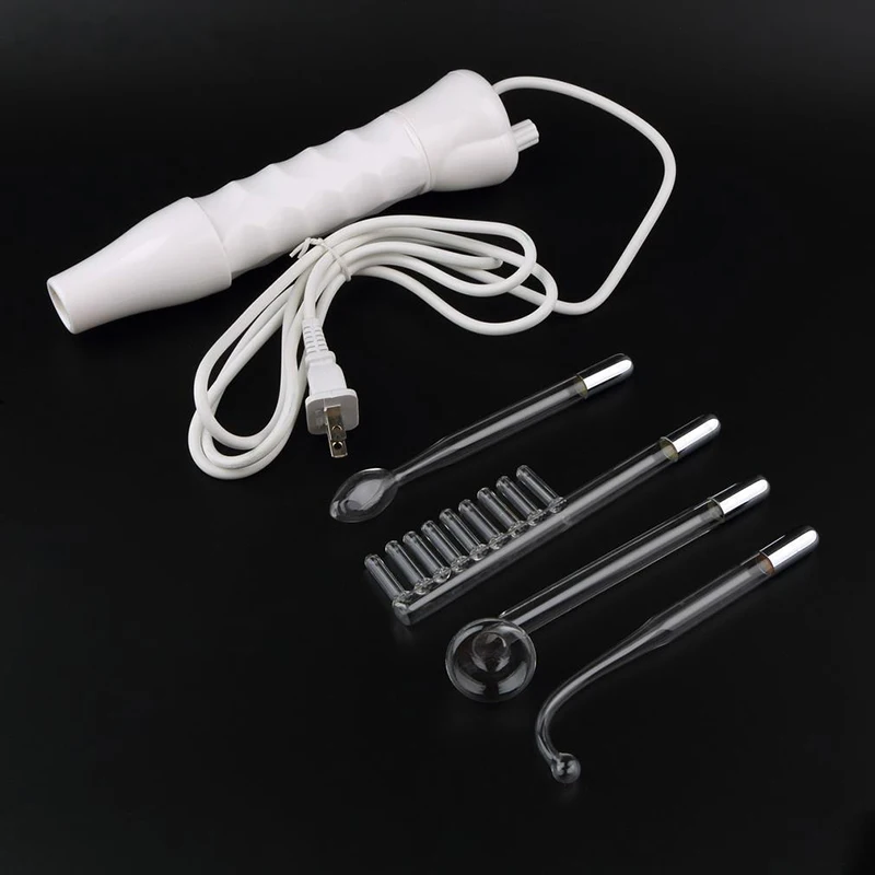 Anti inflammatory 4 In 1 High Frequency Electrode Wand Electrotherapy
